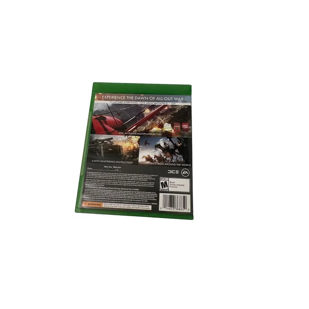 Xbox One Video Game Battlefield 1